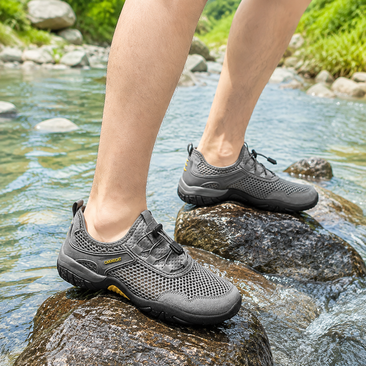 Men's Lightweight Walking Shoes – Breathable Comfort Sneakers Built for All-Day Adventures