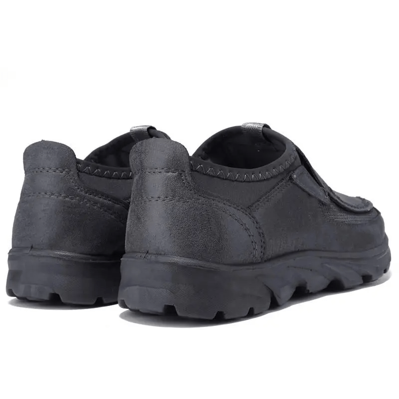 🔥Hot Sale🎁--50% OFF🎉Mens Waterproof Soft Sole Sneakers Slip On Leather Loafers