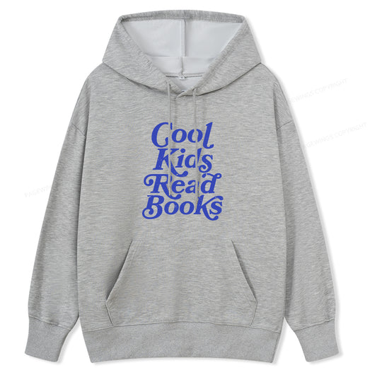Pagewings Cool Kids Read Books Unisex Classic Hoodie