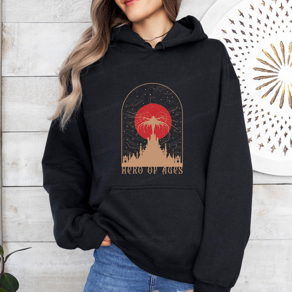 Pagewings Mist Bookish Unisex Classic Hoodie