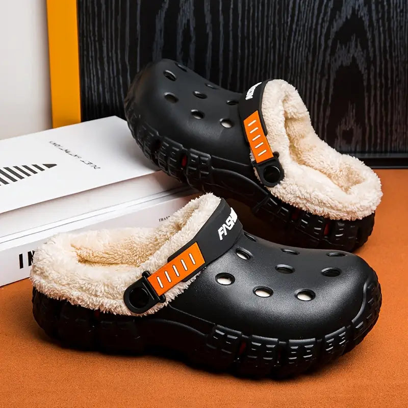 Men's & Women's Warm Indoor/Outdoor Slippers with Soft Fleece Lining