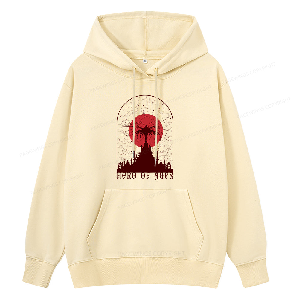 Pagewings Mist Bookish Unisex Classic Hoodie