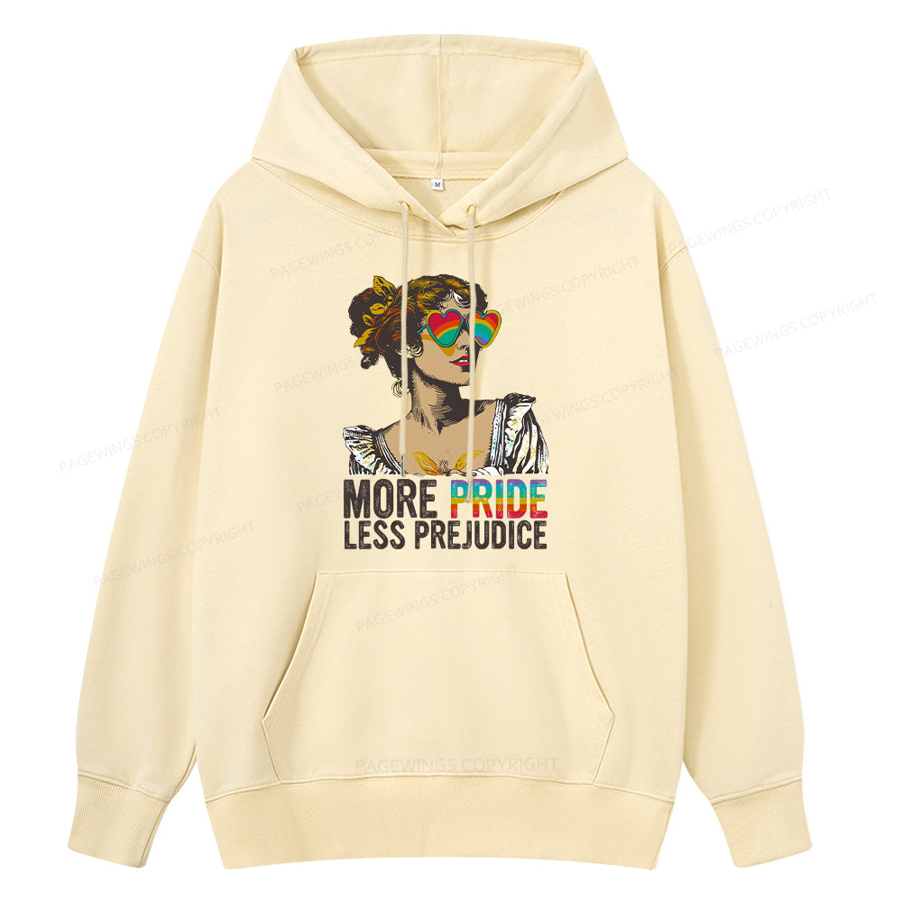 Pagewings More Pride Less Prejudice Unisex Classic Hoodie