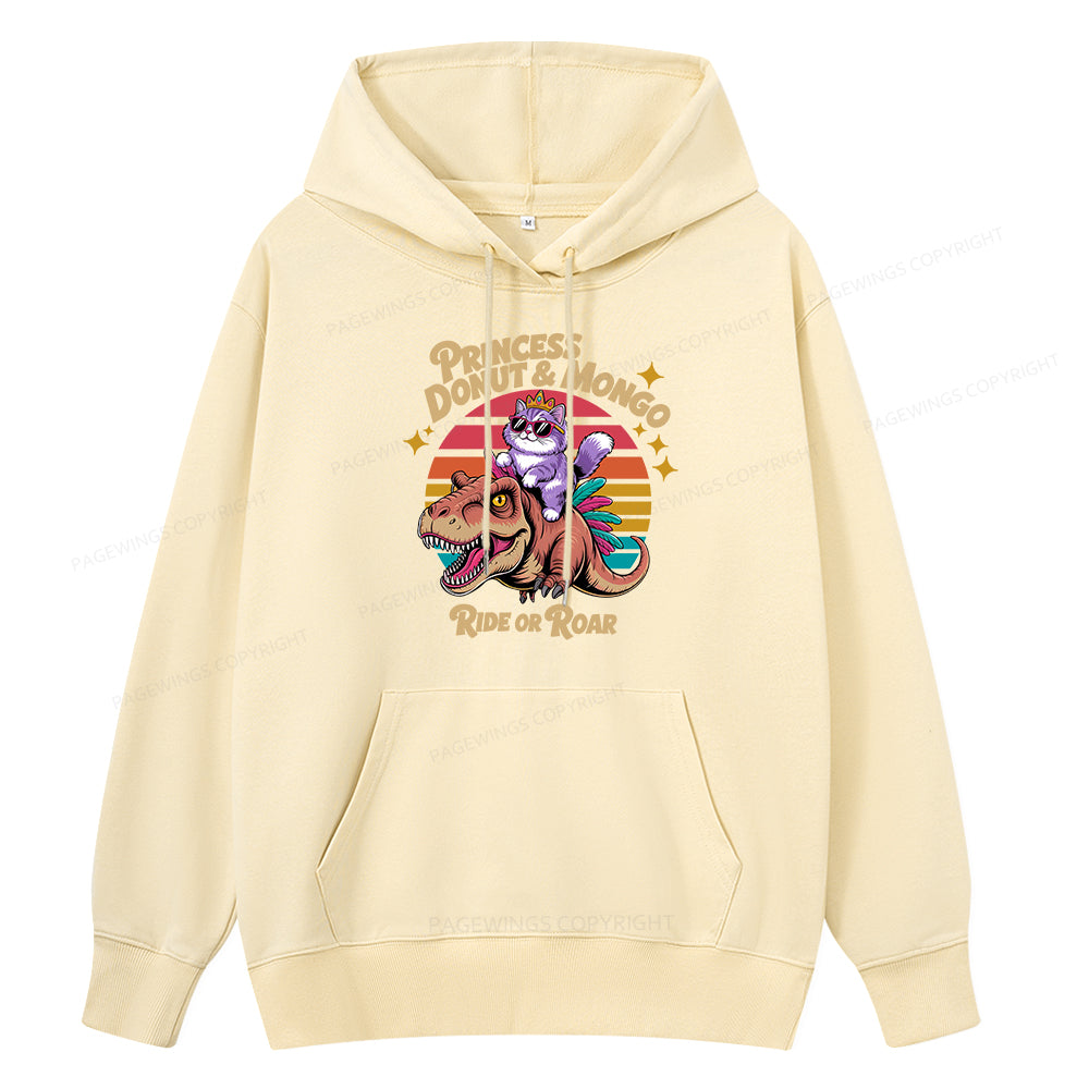 Pagewings Princess Donut & Mongo Unisex Classic Hoodie