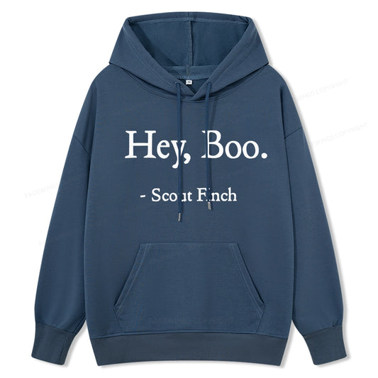 Pagewings HEY BOO Unise Classic Hoodie
