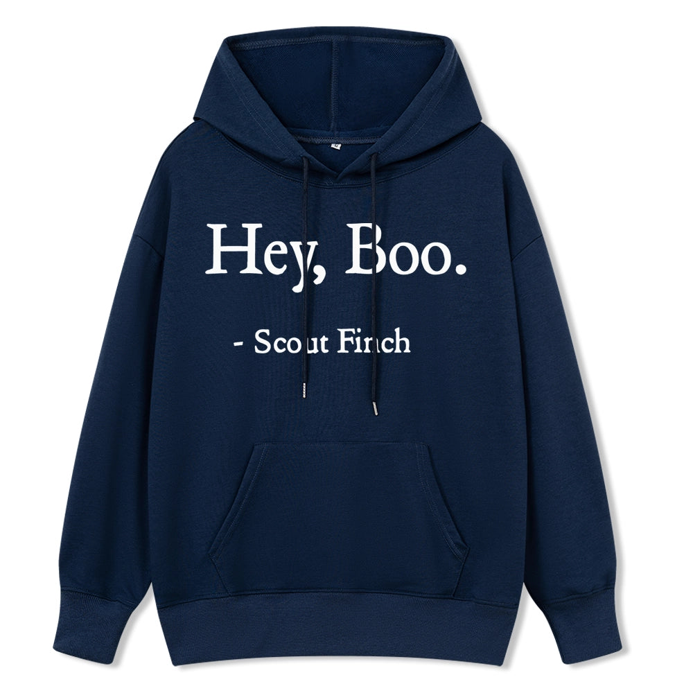 Pagewings HEY BOO Unise Classic Hoodie