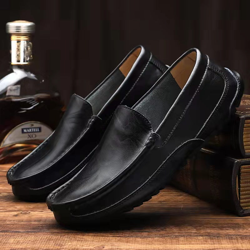 Comfymore™ Men's Genuine Leather Casual Business Driving Slip-On Loafers