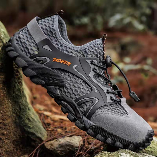 Men's Breathable Mesh Casual Lightweight Outdoor Hiking Shoes