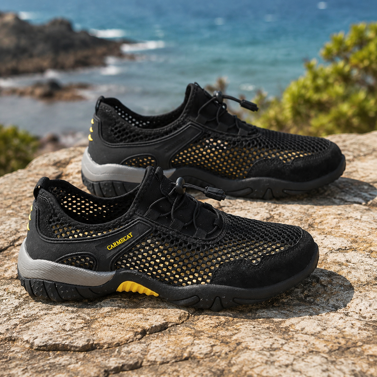 Men's Lightweight Walking Shoes – Breathable Comfort Sneakers Built for All-Day Adventures