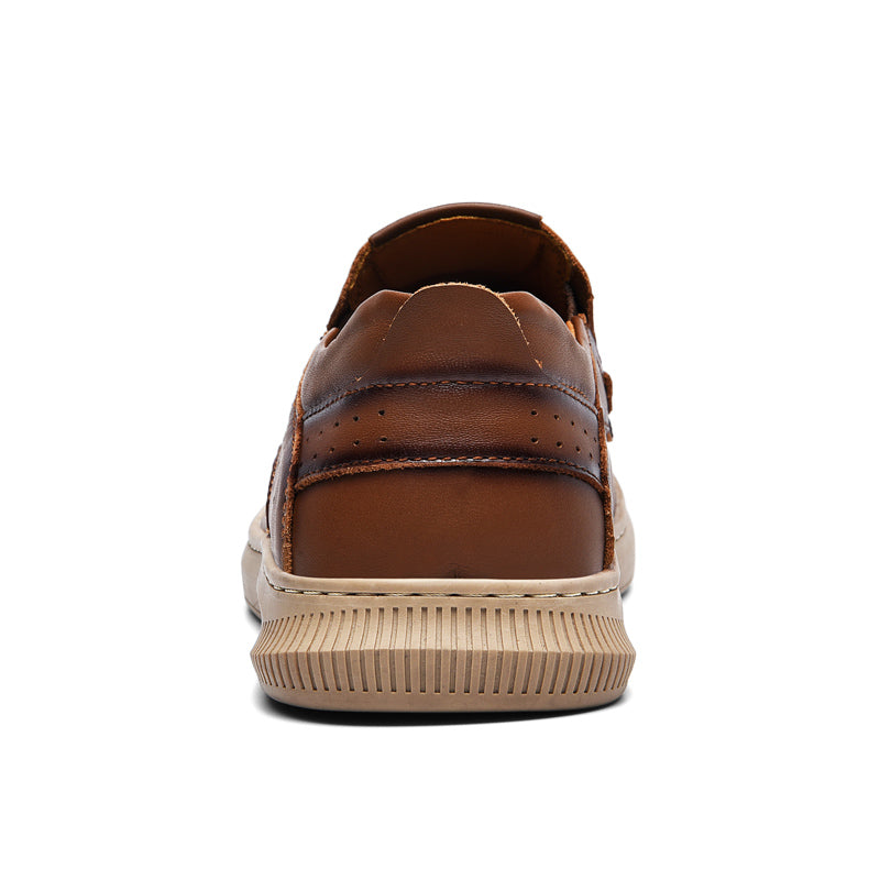 💥Black Friday Deal - 50% OFF⏳Men's Comfortable Arch Support Slip-On Leather Loafers
