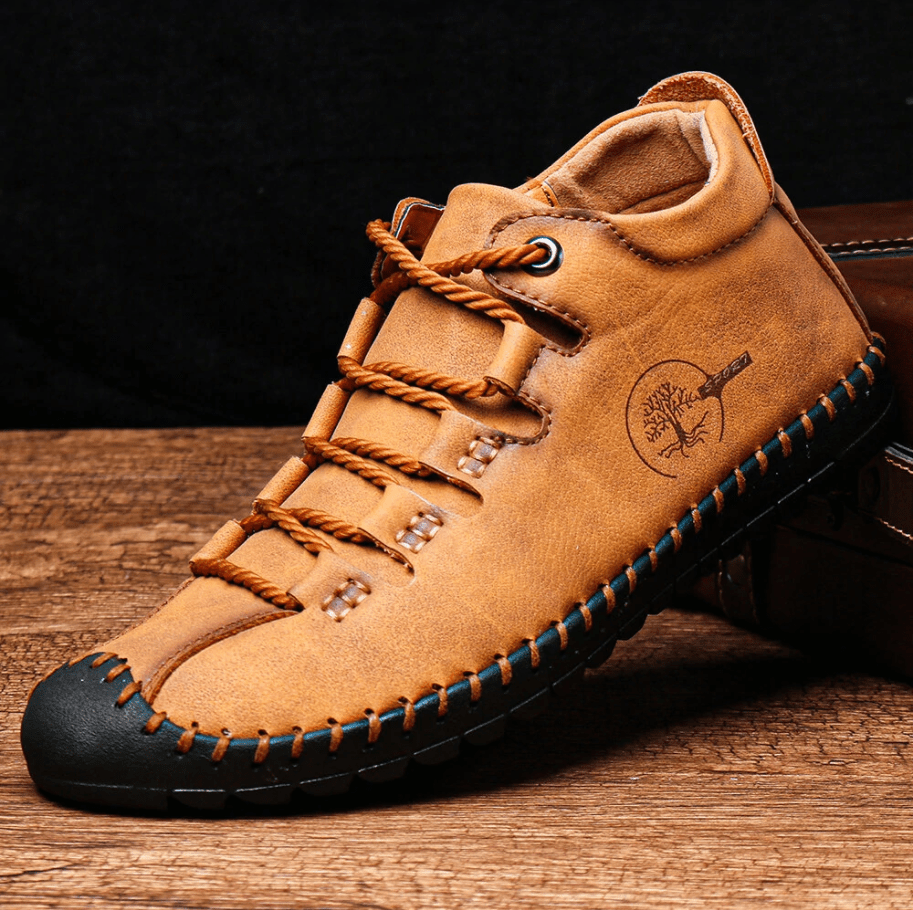 👻Halloween Offer🎃--30% OFF 🎉Men's Stylish Casual Comfy Soft Sole Leather Ankle Boots