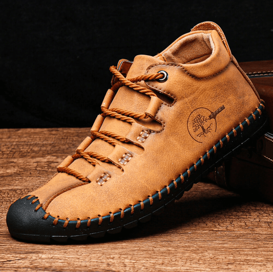 👻Halloween Offer🎃--30% OFF 🎉Men's Stylish Casual Comfy Soft Sole Leather Ankle Boots