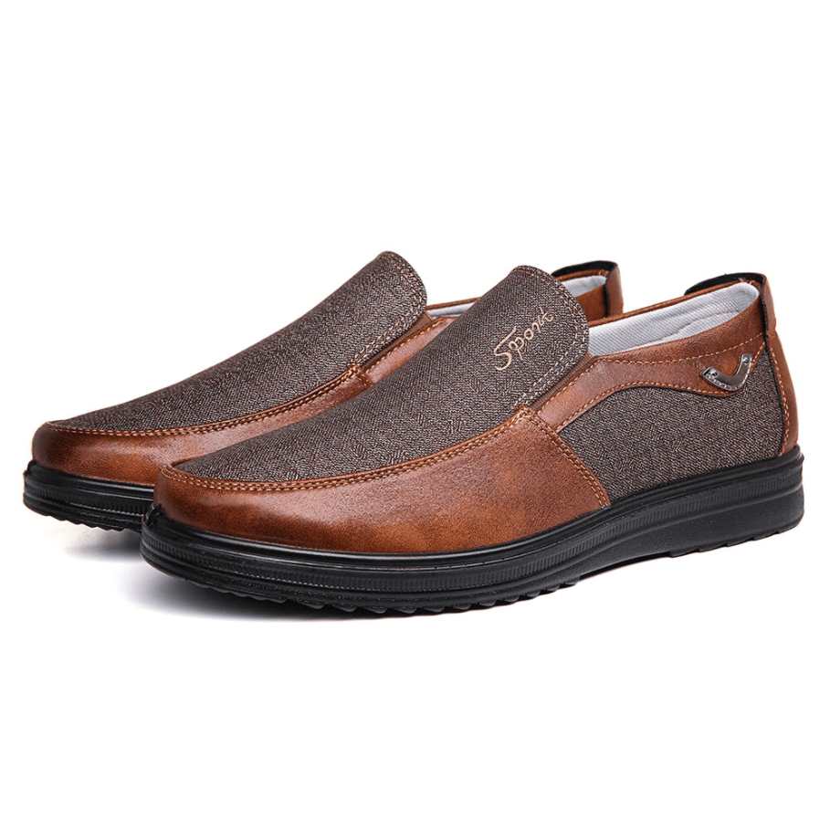 🔥Hot Sale🎁--40% OFF 🎉 Men's Casual Lightweight Comfy Breathable Flat Slip On Loafers