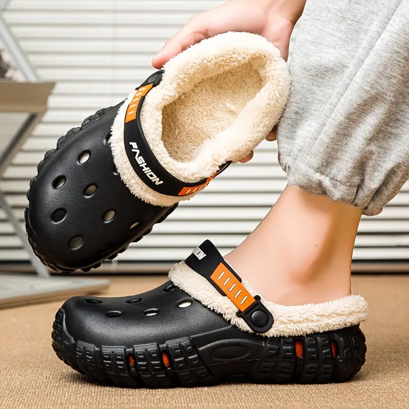 Men's & Women's Warm Indoor/Outdoor Slippers with Soft Fleece Lining
