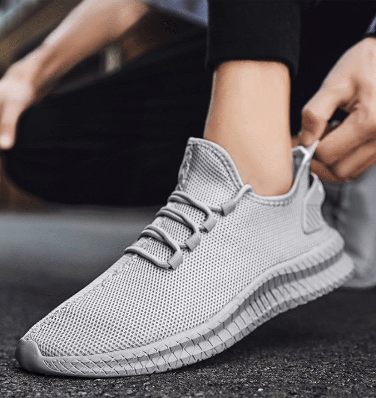 🔥Hot Sale🎁--50% OFF 🎉Men's Lightweight Breathable Antibacterial Lace-up Casual Running Sneakers