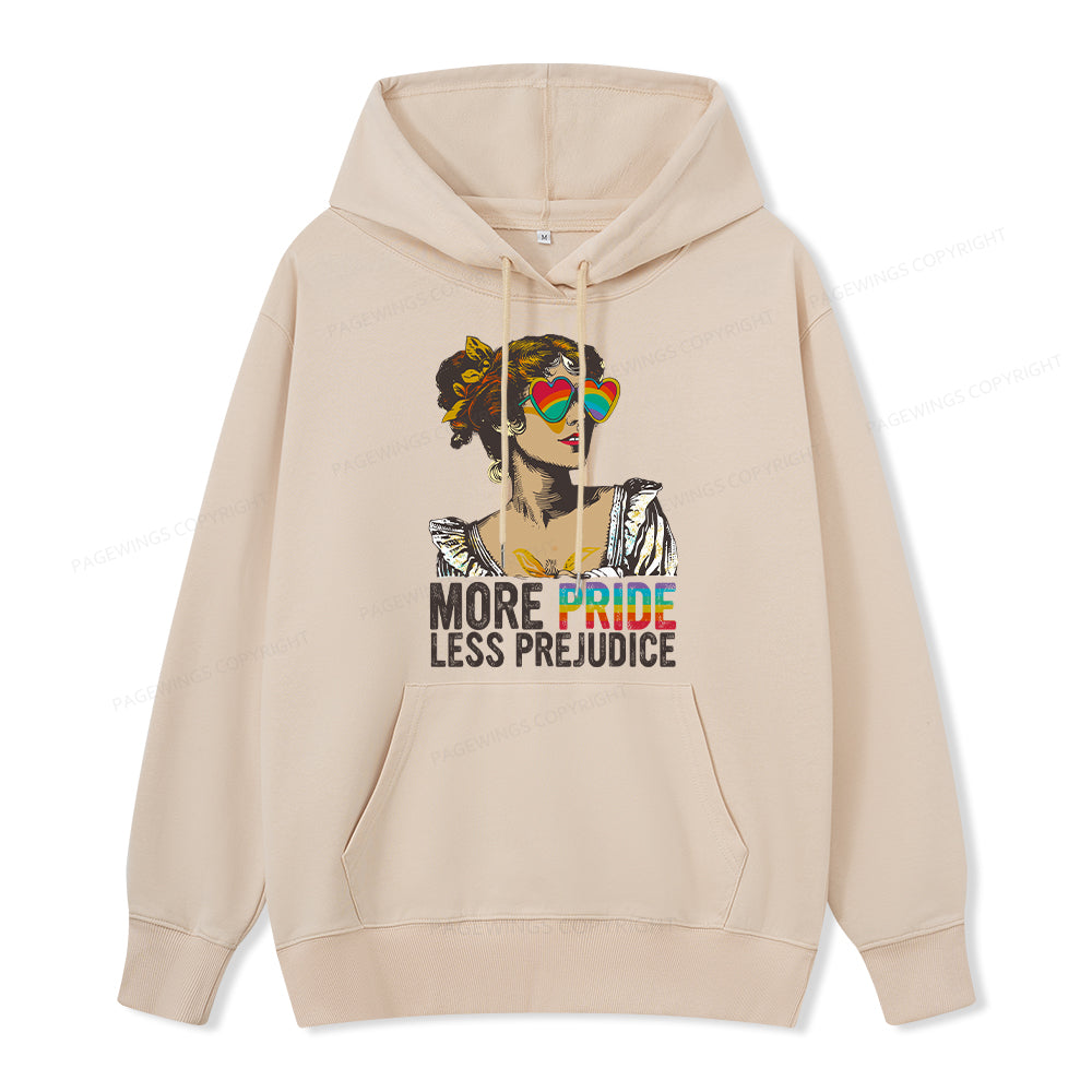 Pagewings More Pride Less Prejudice Unisex Classic Hoodie