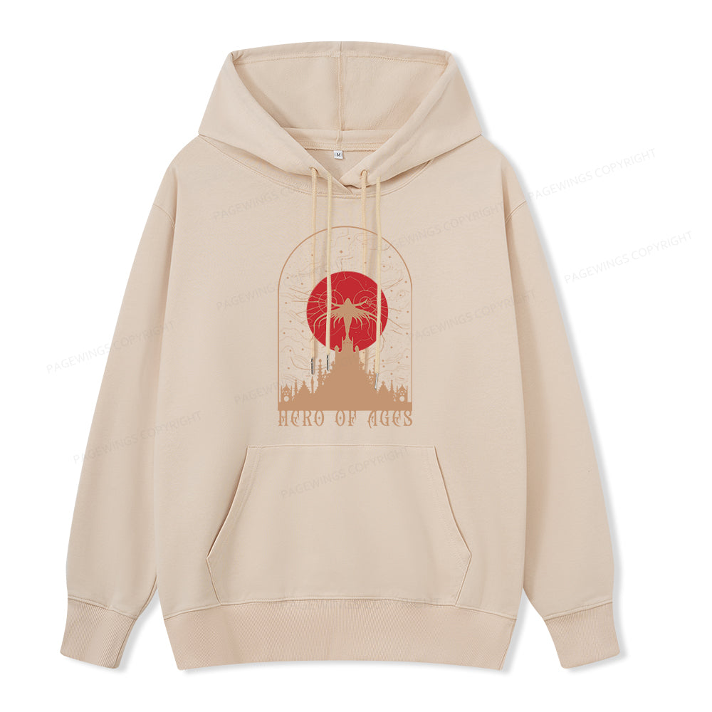 Pagewings Mist Bookish Unisex Classic Hoodie