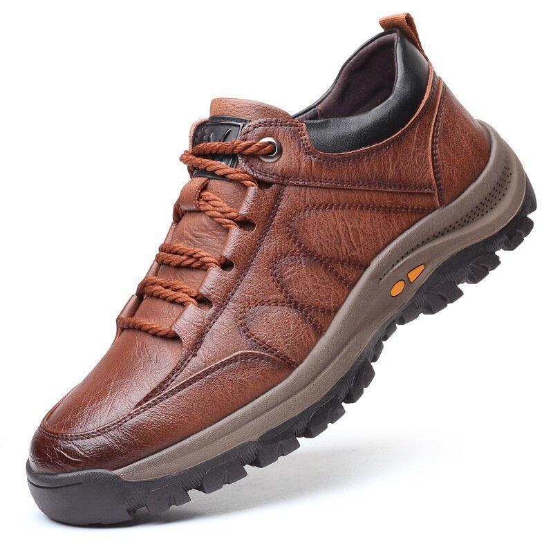 MEN'S CASUAL HAND STITCHING ARCH SUPPORT & NON-SLIP BREATHABLE SHOES（BUY 2 FOR FREE SHIPPING）