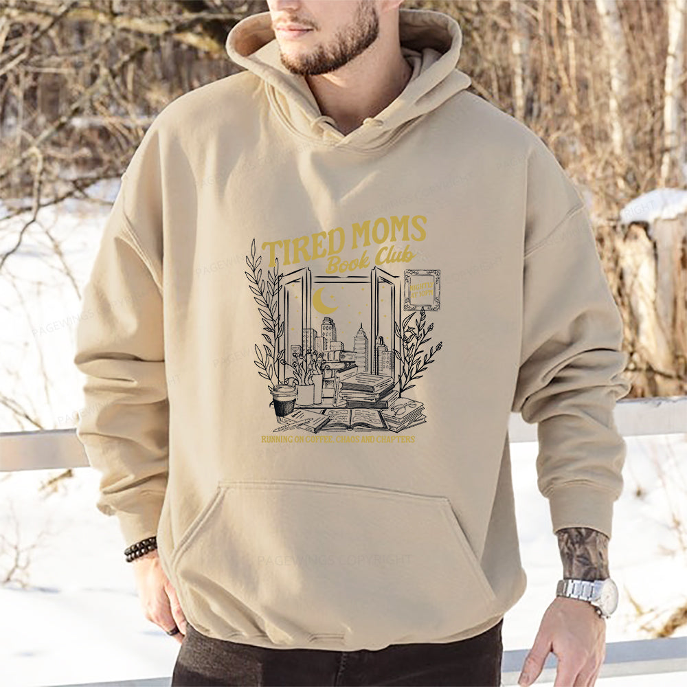 Pagewings Tired Moms Book Club Unisex Classic Hoodie