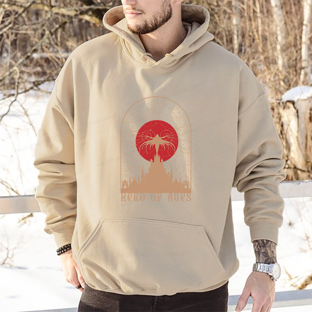 Pagewings Mist Bookish Unisex Classic Hoodie