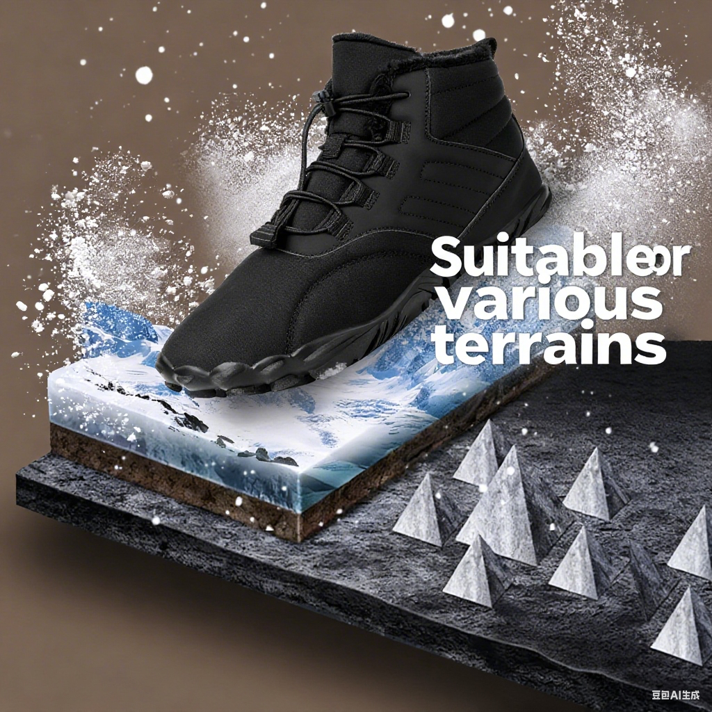 Kasdava - Non-slip & Waterproof Winter Grounding Barefoot Shoes (Unisex)