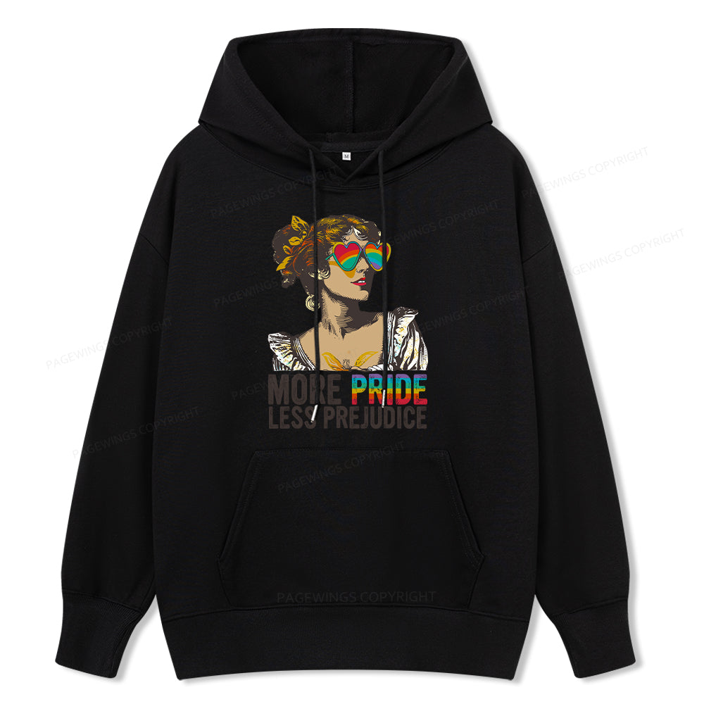 Pagewings More Pride Less Prejudice Unisex Classic Hoodie