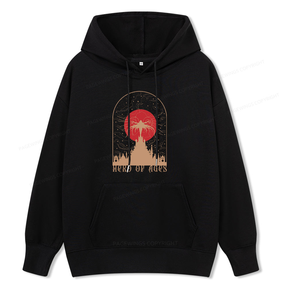Pagewings Mist Bookish Unisex Classic Hoodie
