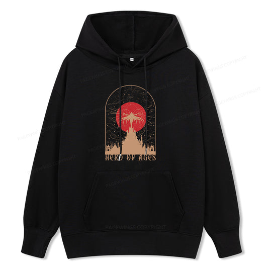 Pagewings Mist Bookish Unisex Classic Hoodie