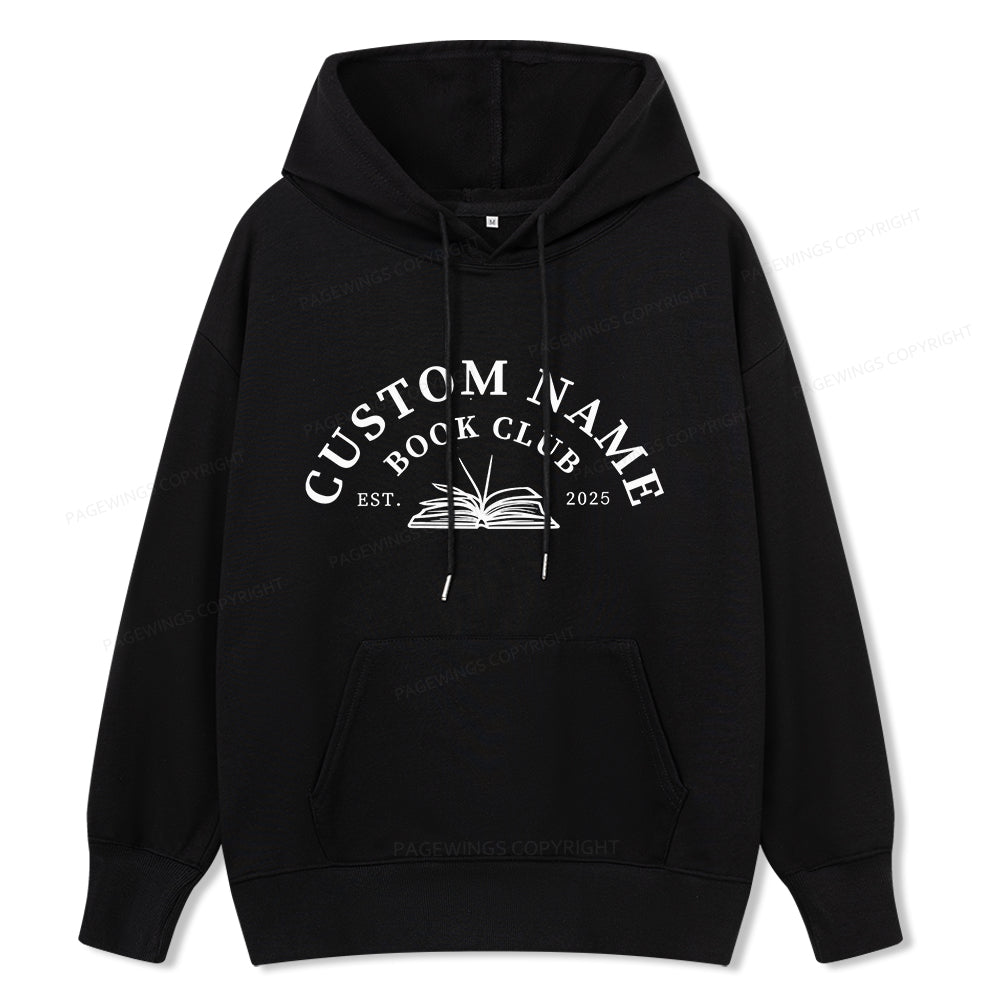 Pagewings Personalized Custom Book Club Unisex Classic Hoodie