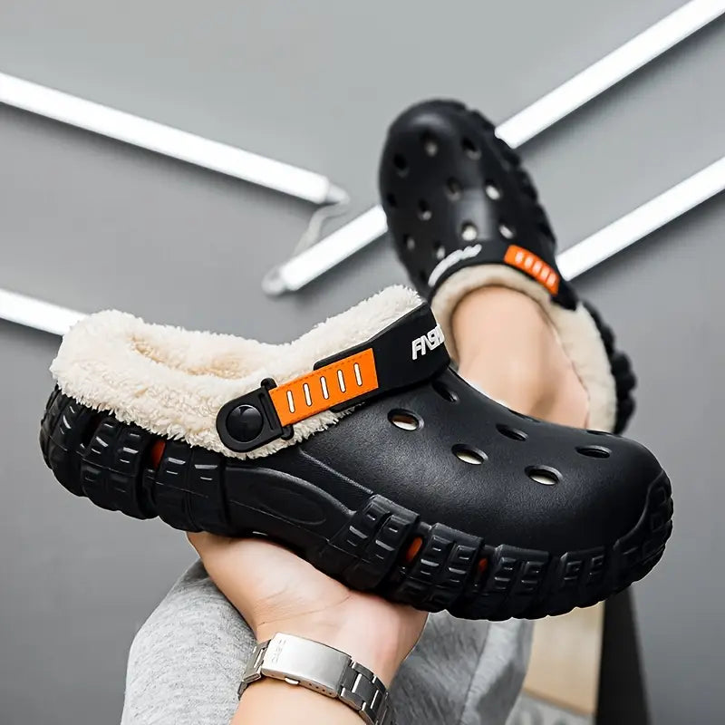 Men's & Women's Warm Indoor/Outdoor Slippers with Soft Fleece Lining
