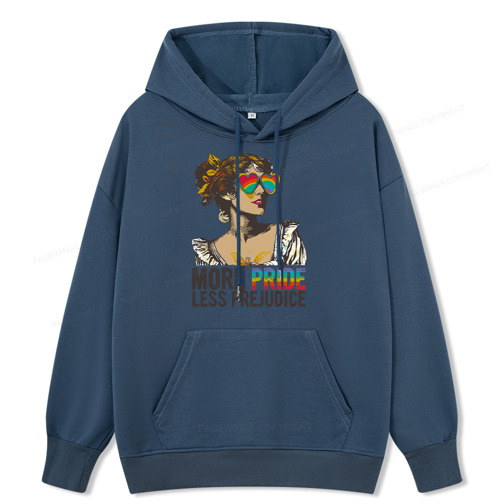 Pagewings More Pride Less Prejudice Unisex Classic Hoodie