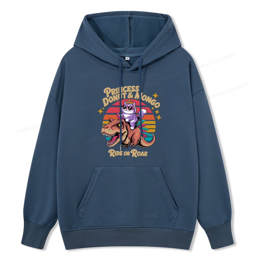 Pagewings Princess Donut & Mongo Unisex Classic Hoodie