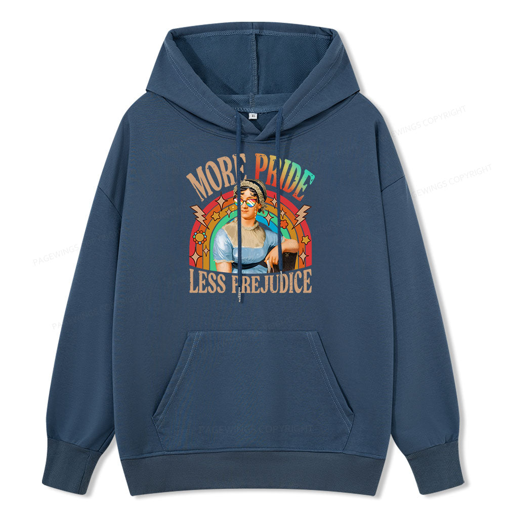 Pagewings More Pride Less Prejudice Unisex Classic Hoodie