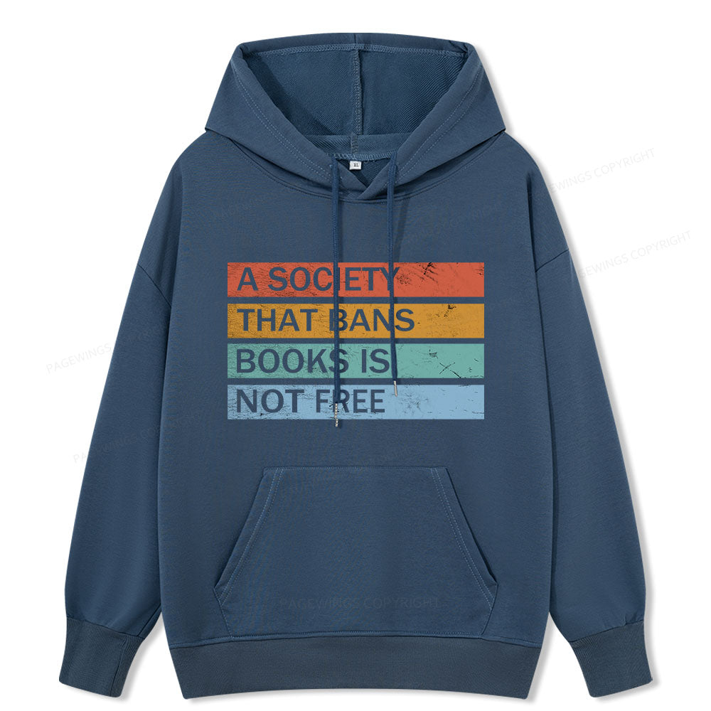 Pagewings Read Banned Books Unisex Classic Hoodie