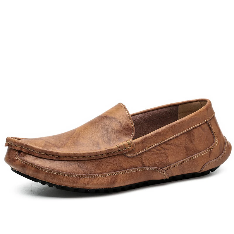 Comfymore™ Men's Genuine Leather Casual Business Driving Slip-On Loafers