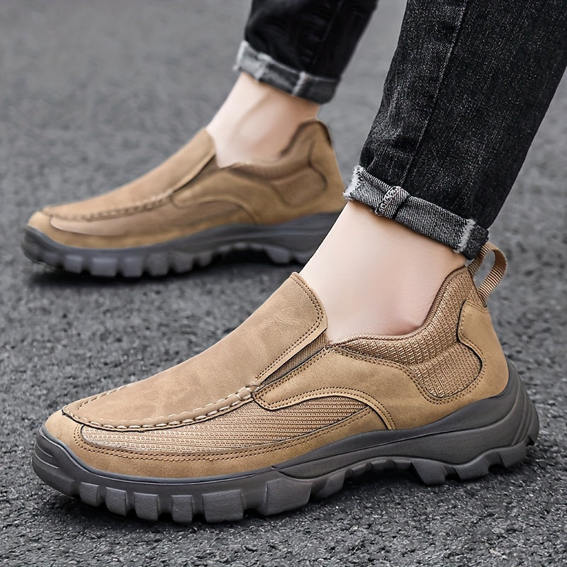 Comfymore® Men's Casual Non-Slip Arch Support Orthopedic Lightweight Slip-On Loafers