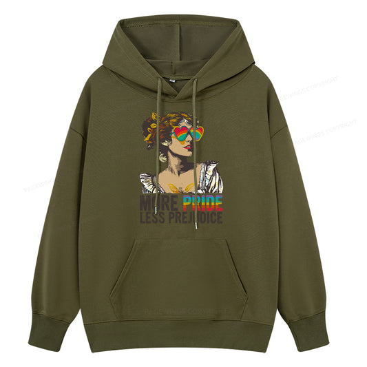 Pagewings More Pride Less Prejudice Unisex Classic Hoodie