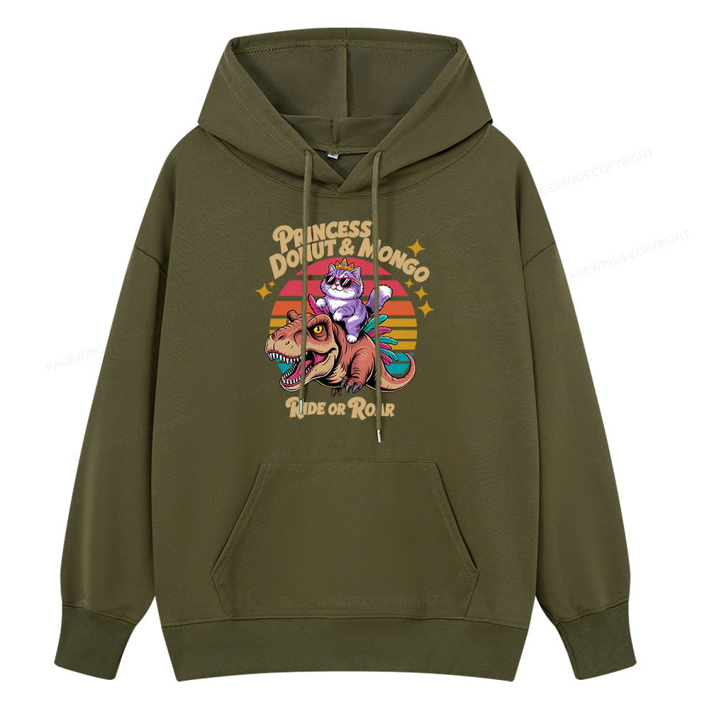 Pagewings Princess Donut & Mongo Unisex Classic Hoodie