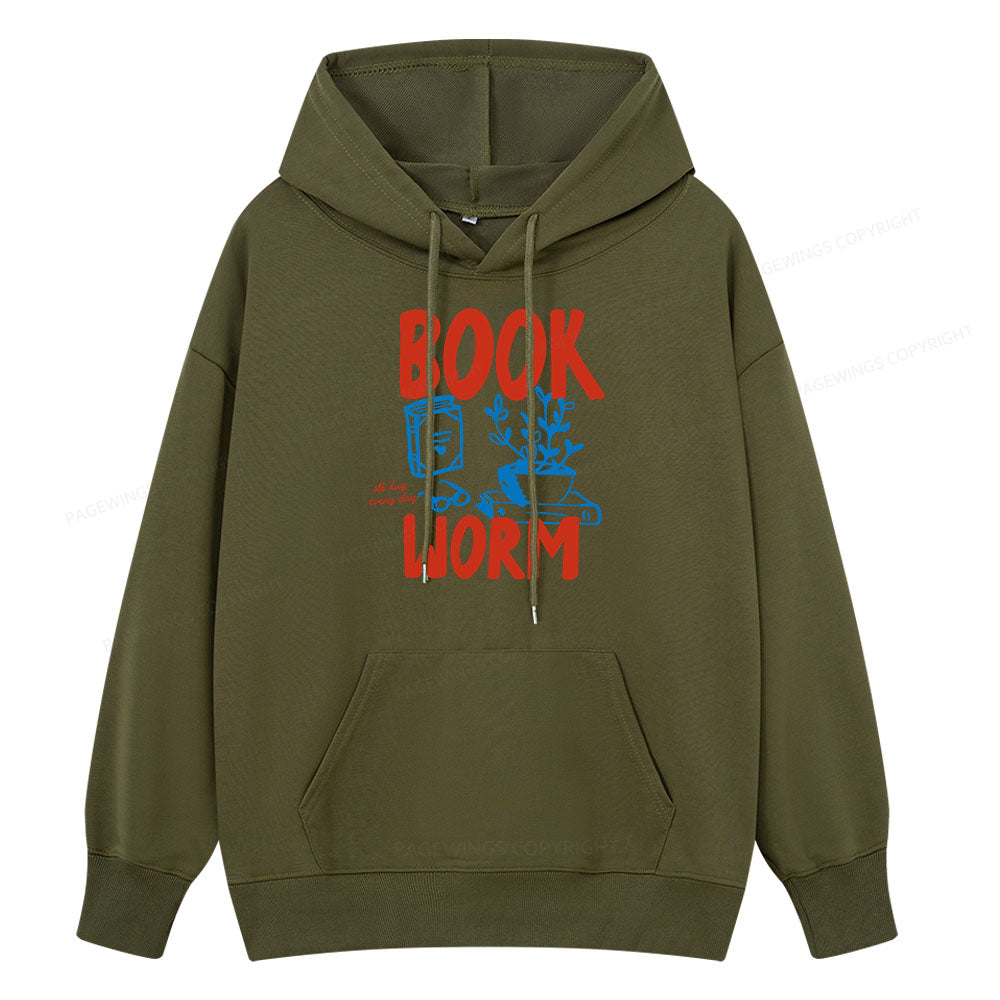Pagewings Bookworm Unisex Classic Hoodie