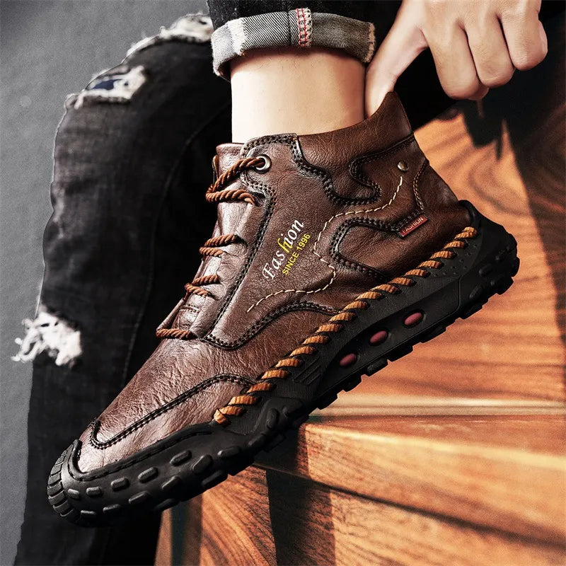 💥Last day deals 70% OFF💥Men's Hand-Sewn Composite toe Cowhide Shoes Casual Shoes
