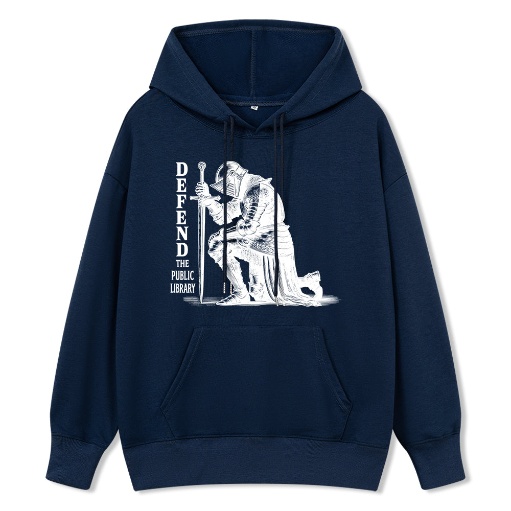 Pagewings Defend the Public Library Unisex Classic Hoodie