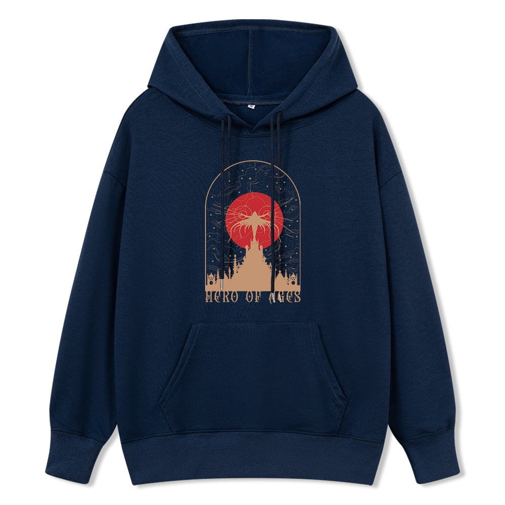 Pagewings Mist Bookish Unisex Classic Hoodie
