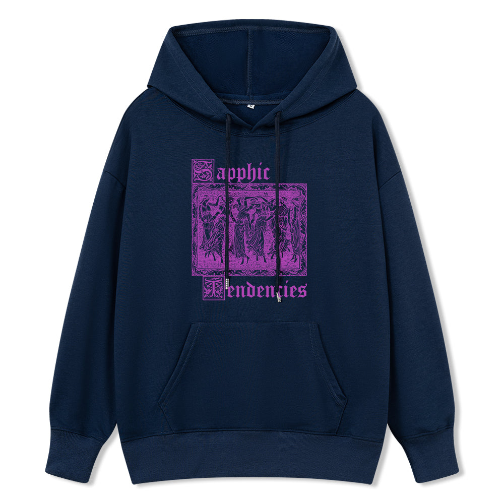 Pagewings Sapphic Tendencies Unisex Classic Hoodie