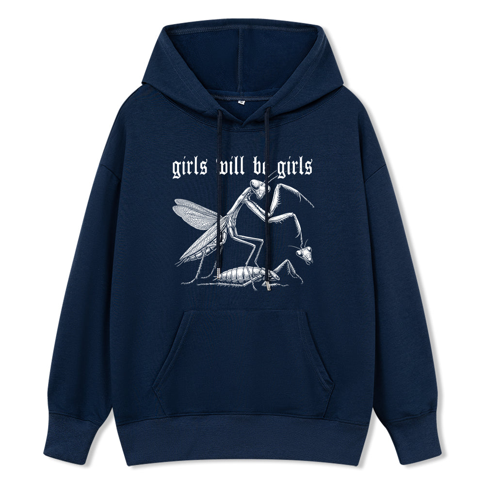 Pagewings Girls Will Be Girls Unisex Classic Hoodie