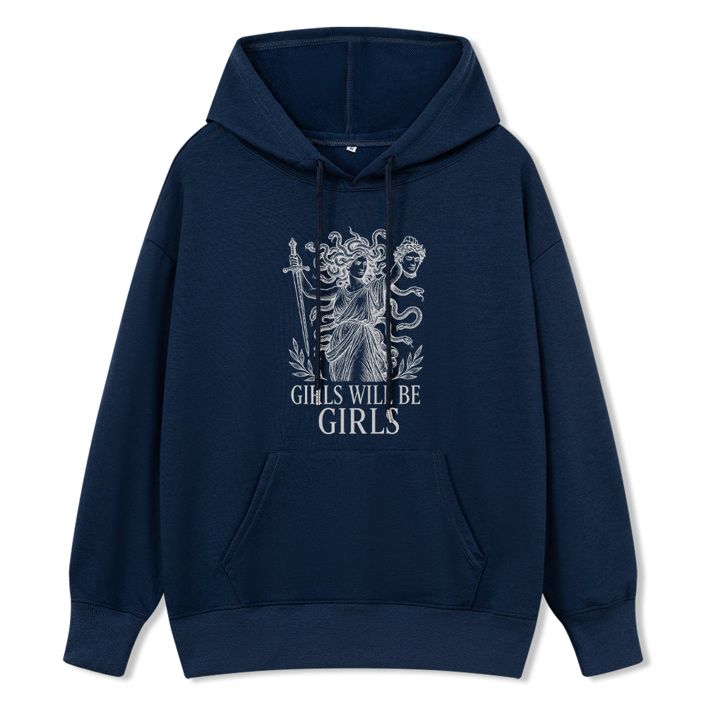Pagewings Girls Will Be Girls Unisex Classic Hoodie