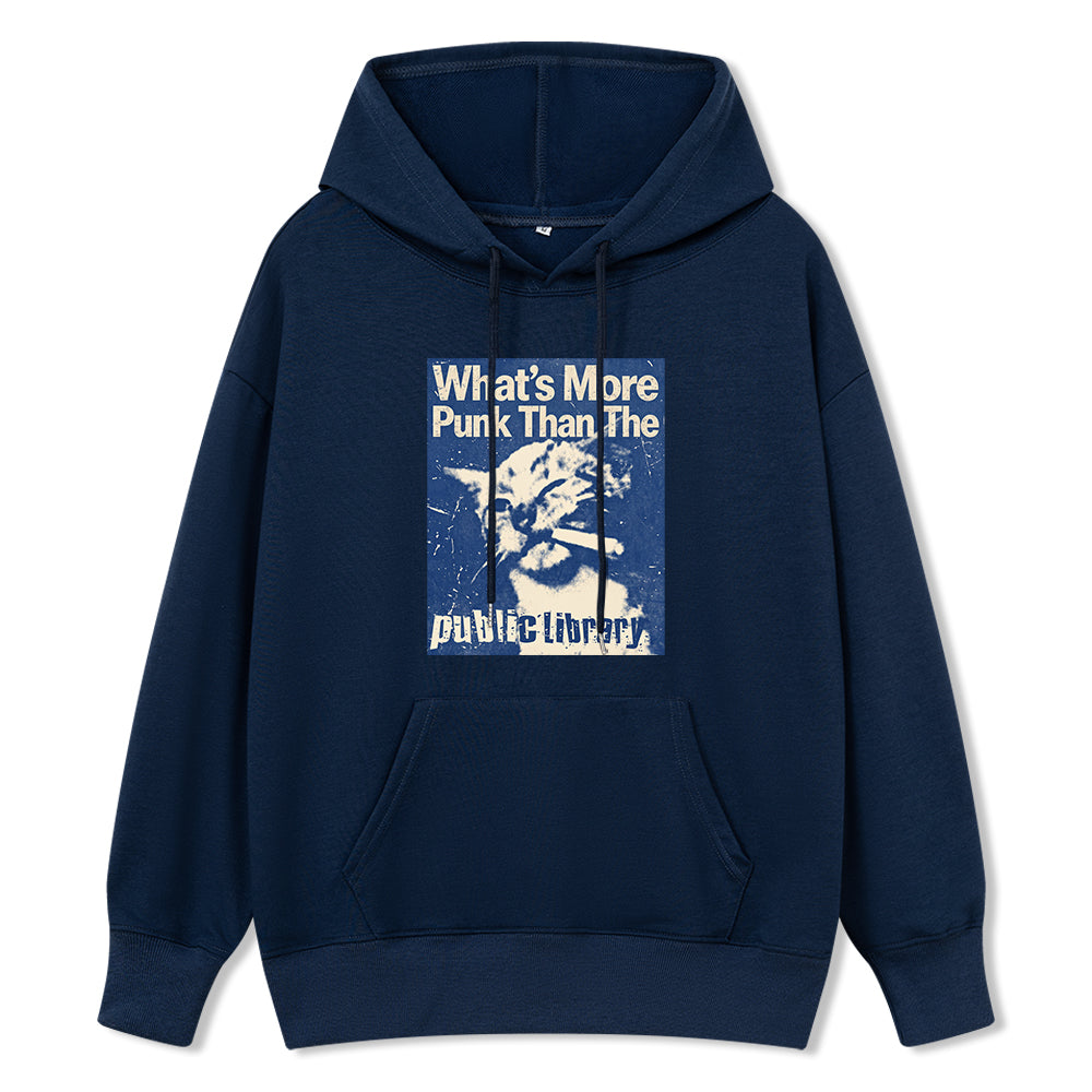 Pagewings What's More Punk Than The Public Library Unisex Classic Hoodie