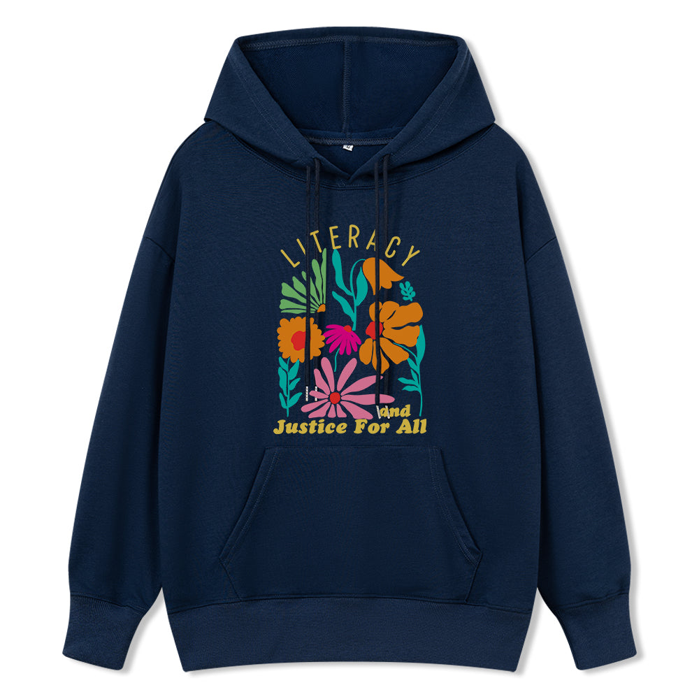 Pagewings Literacy And Justice Unisex Classic Hoodie