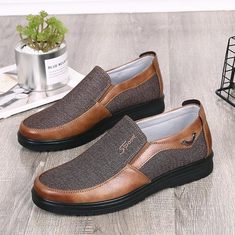 🔥Hot Sale🎁--40% OFF 🎉 Men's Casual Lightweight Comfy Breathable Flat Slip On Loafers