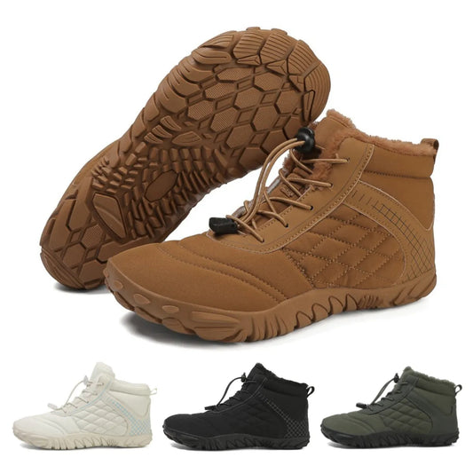 ⏰Clearance Sale-70%OFF🔥❄️ArcticStride- Non-slip & Carbon Fiber Waterproof Winter Barefoot Shoes (Unisex)