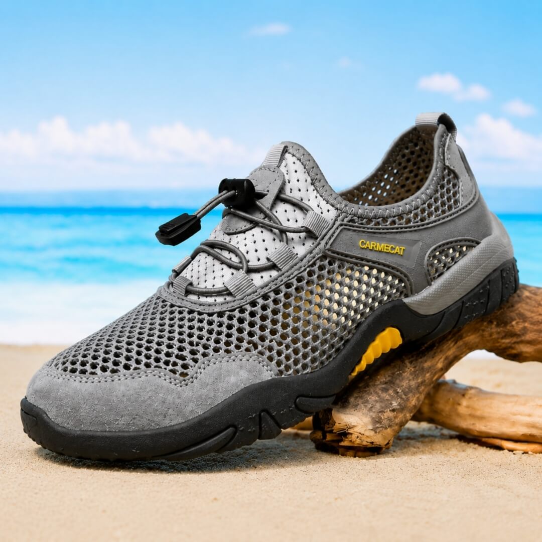 ⏰Promotion 50% OFF - Men's Breathable Comfort Walking Shoes – Lightweight, Quick Slip-On & Non-Slip
